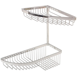 Полочка корзинка COLOMBO DESIGN ANGOLARI B9607 угловая двойная