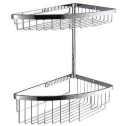 Полочка корзинка COLOMBO DESIGN ANGOLARI B9612 угловая двойная