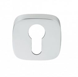 Накладка под цилиндр Colombo Design Rosetta MR13.CM хром матовый