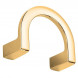 Крючок COLOMBO DESIGN LULU LC47.GOLD одинарный