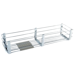 Полочка корзинка COLOMBO DESIGN ANGOLARI B9633 одинарная с металлической полочкой