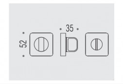 Фиксатор сантехнический Colombo Rosetta PT19 BZG винтаж