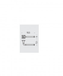 Держатель туалетной бумаги COLOMBO DESIGN PORTOFINO B3208.DX без крышки