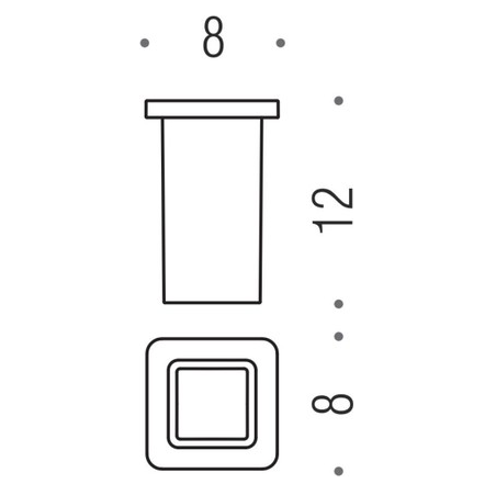 Запасной стаканчик Colombo Forever B7052