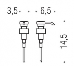 Запасная помпа для дозатора жидкого мыла Colombo Melo B9353