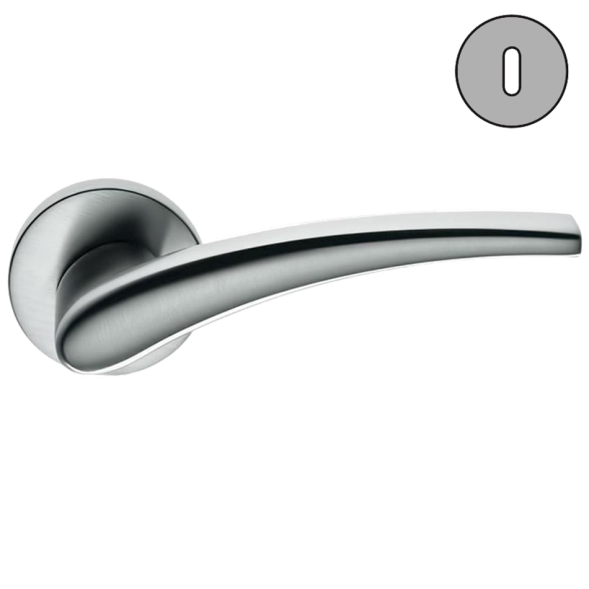 Дверная ручка Colombo BLAZER FL11R CM хром матовый