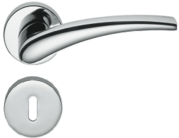 Дверная ручка Colombo BLAZER FL11R CM хром матовый