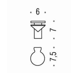 Держатель для полки Colombo Luna B01PZ