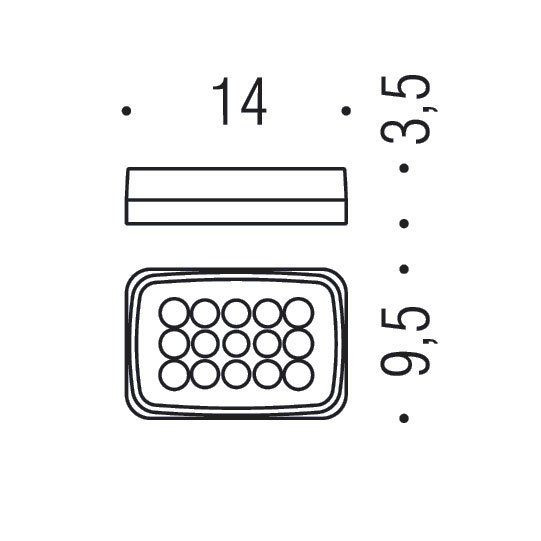 Мыльница COLOMBO DESIGN TIME W4201 настенная