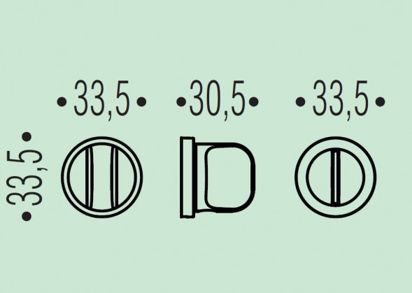 Фиксатор сантехнический Colombo Design Rosetta ZE19 BZG/0 золото матовое