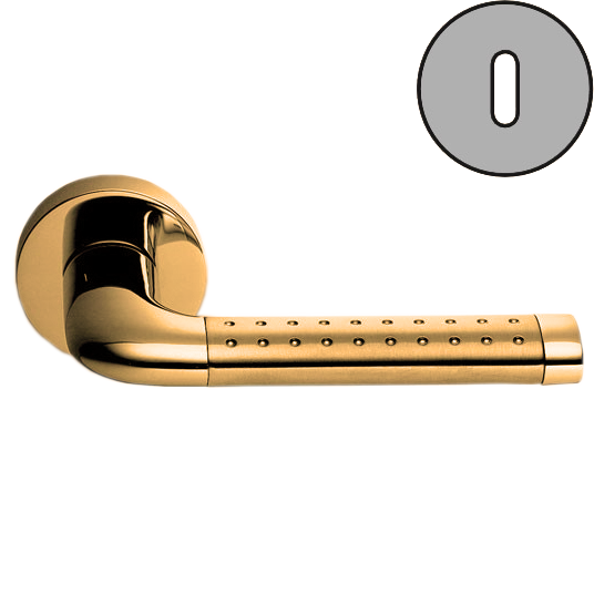Дверная ручка Colombo TAILLA LC51R золото/золото матовое