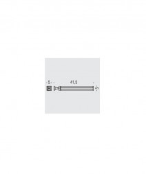 Полотенцедержатель COLOMBO DESIGN PORTOFINO B3212 двойной