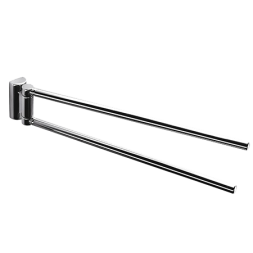 Полотенцедержатель COLOMBO DESIGN LUNA B0112 двойной поворотный