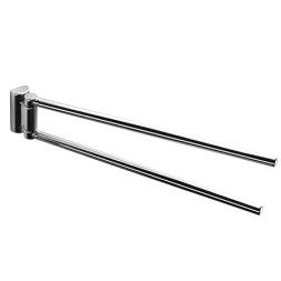 Полотенцедержатель COLOMBO DESIGN LUNA B0112 двойной поворотный