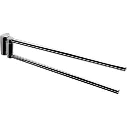 Полотенцедержатель COLOMBO DESIGN LUNA B0113 двойной поворотный