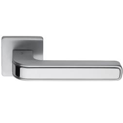 Дверная ручка Colombo TECNO MO11RSB хром матовый/хром