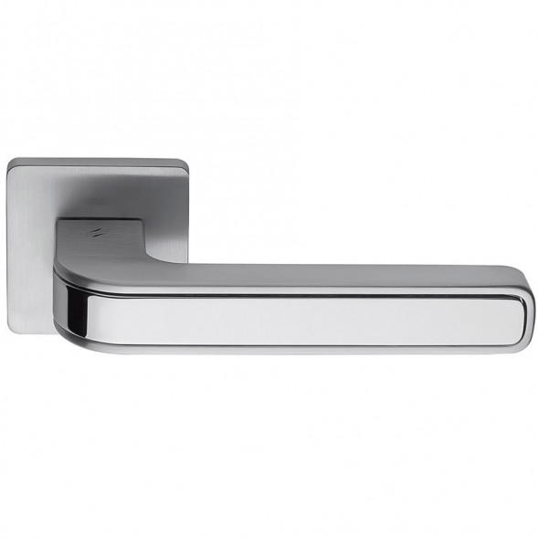 Дверная ручка Colombo TECNO MO11RSB хром матовый/хром
