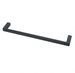 Полотенцедержатель COLOMBO DESIGN MINI Q B5009.GM широкий цвет графит матовый