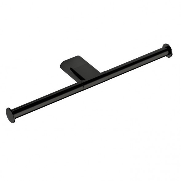 Держатель туалетной бумаги COLOMBO DESIGN MINI B4090.GM двойной без крышки цвет графит матовый