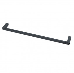 Полотенцедержатель COLOMBO DESIGN MINI Q B5010.GM широкий цвет графит матовый