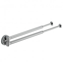 Полотенцедержатель COLOMBO DESIGN PLUS W4914 двойной выдвижной