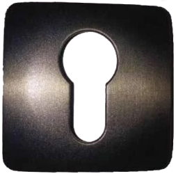 Накладка под цилиндр Colombo Rosetta FF23 черный матовый