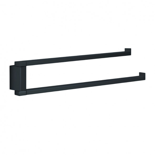 Полотенцедержатель COLOMBO DESIGN MINI Q B5012.GM двойной цвет графит матовый