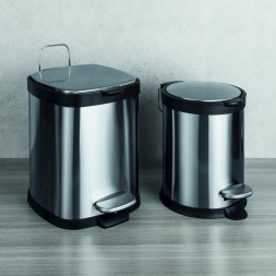 Ведро COLOMBO DESIGN COMPLEMENTI B9213 напольное с крышкой с педалью 5 л