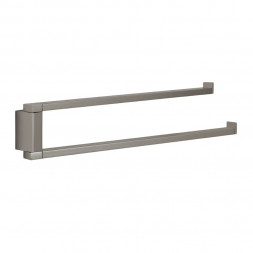 Полотенцедержатель COLOMBO DESIGN MINI Q B5012.HPS1 двойной цвет нержавеющая сталь