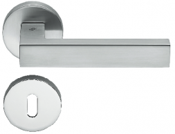 Дверная ручка Colombo ELLE BD11R хром матовый