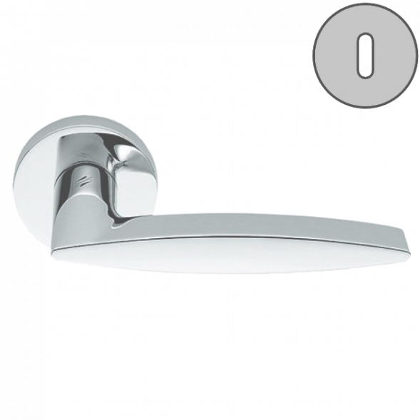 Дверная ручка Colombo GAIA GR11RSB хром матовый