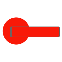 Ручки на круглой розетке